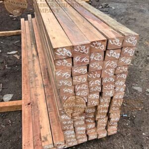 Moabi sawn wood